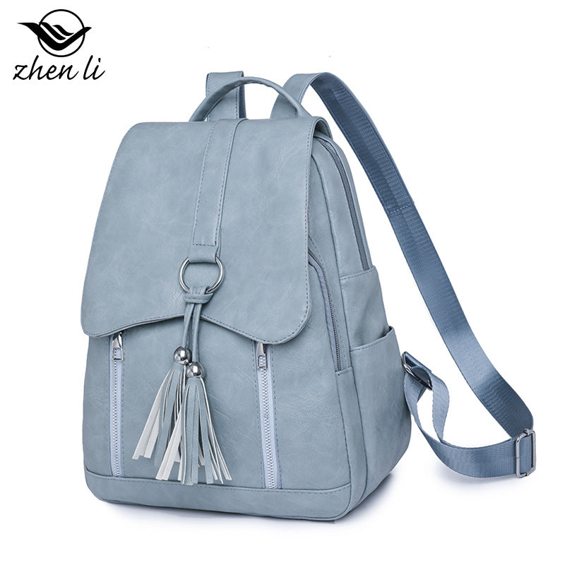 Wholesale Leather High-end Versatile Casual Backpack